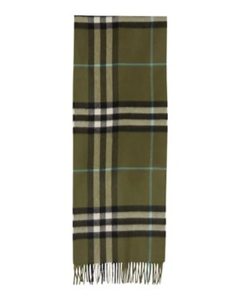 Burberry GroßKarierter Schal Green