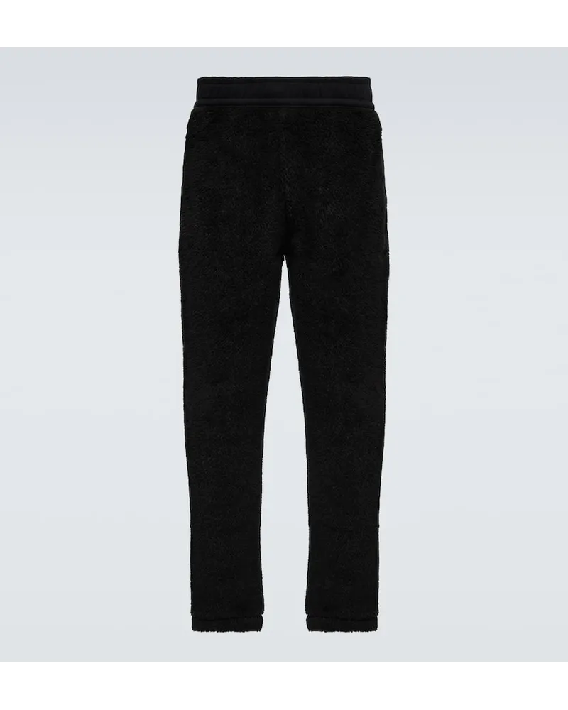 Burberry Jogginghose Aus Fleece Schwarz