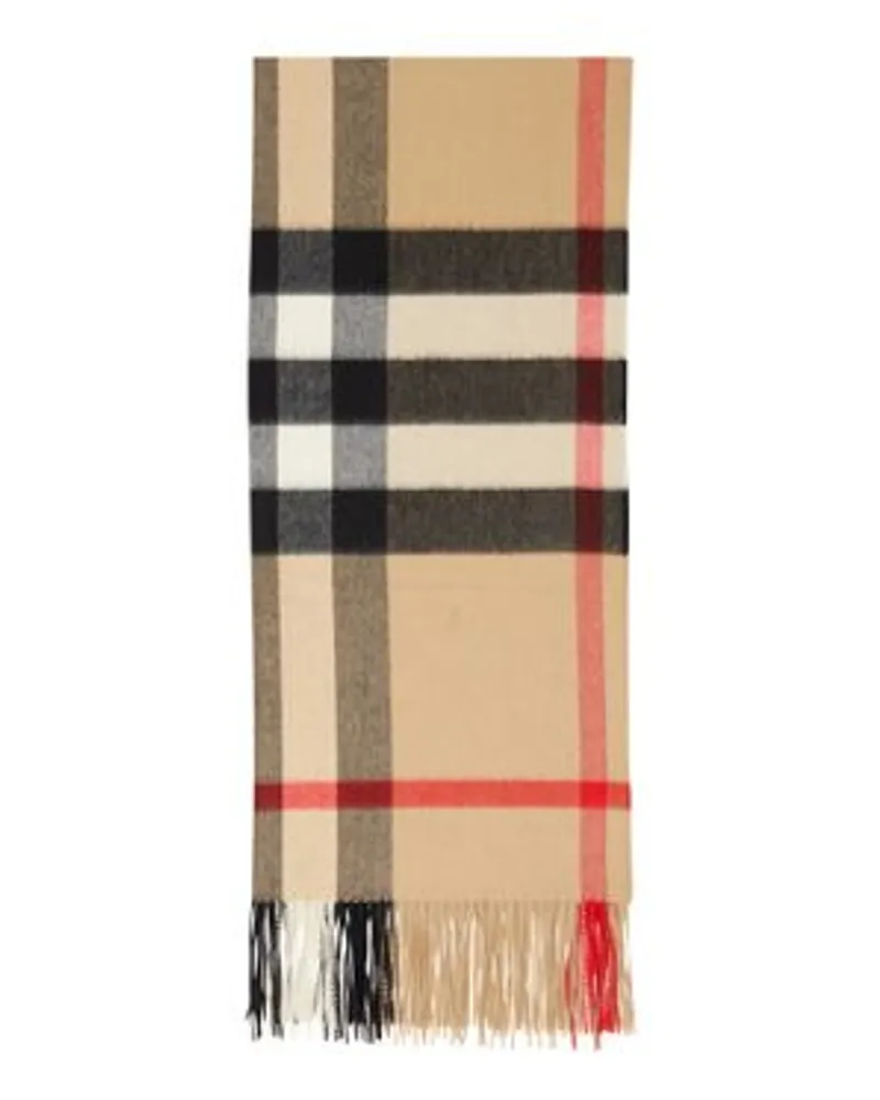 Burberry Karierter Schal Beige