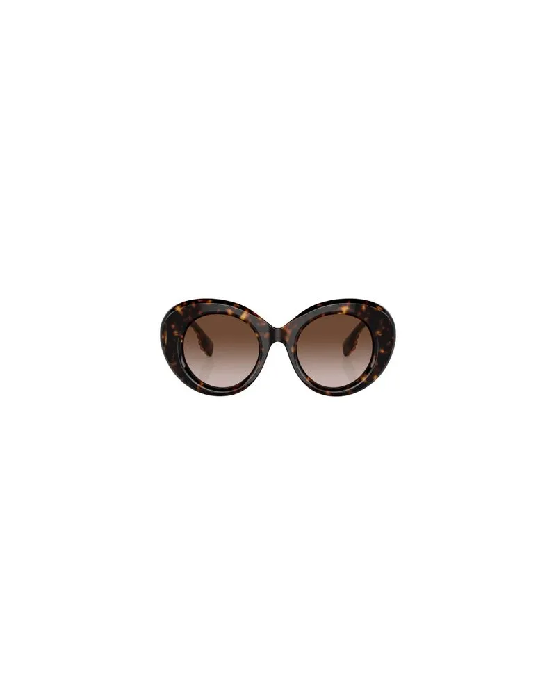 Burberry Runde Sonnenbrille Margot Brown
