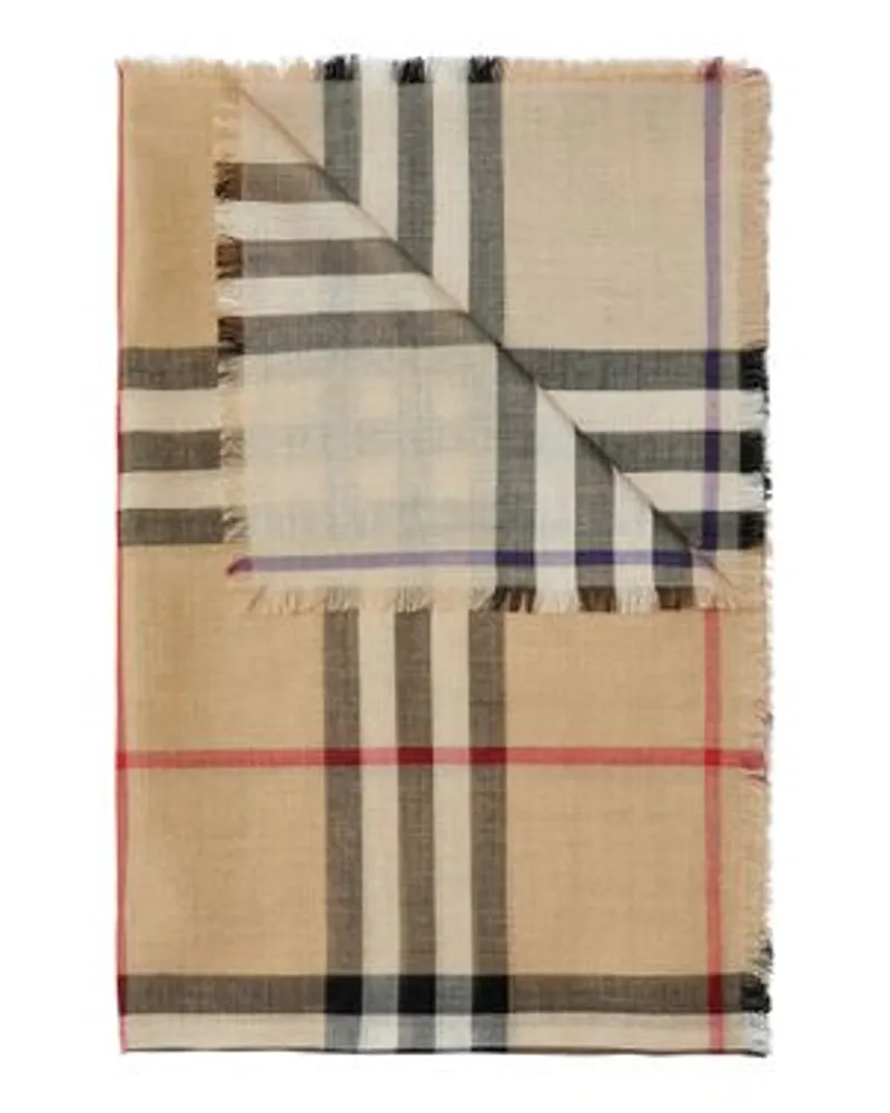 Burberry Schal Check Beige
