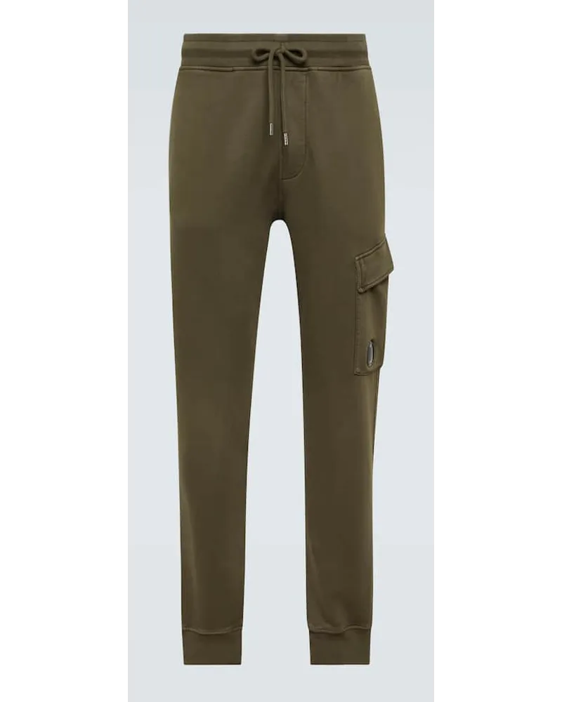 C.P. Company Jogginghose Lens Aus Baumwolle Gruen