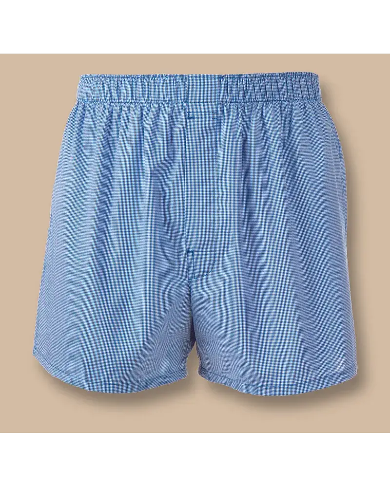 Charles Tyrwhitt Gewebte Boxershorts KöNigsblau
