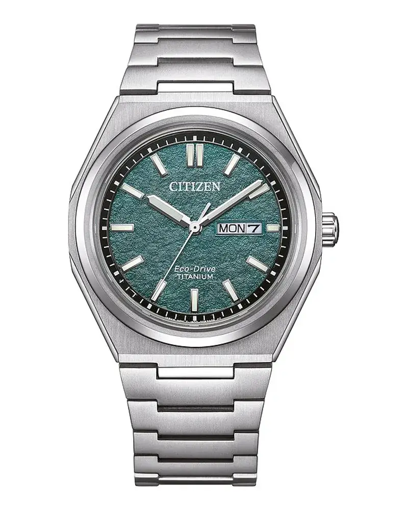 Citizen Herrenuhr Super Titanium Silber