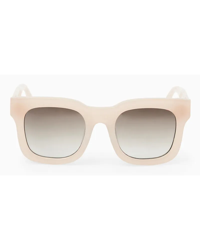 COS Gaze Sonnenbrille D Rahmen Hellrosa