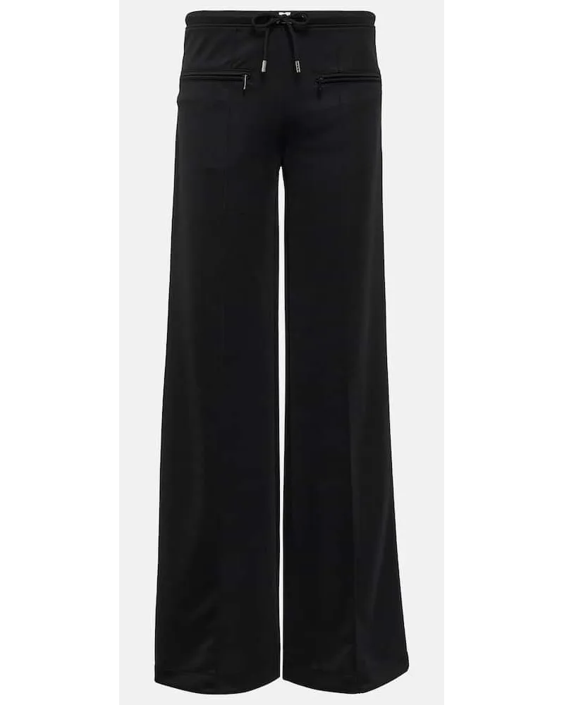 Courrèges Courreges Jogginghose Interlock Aus Jersey Schwarz
