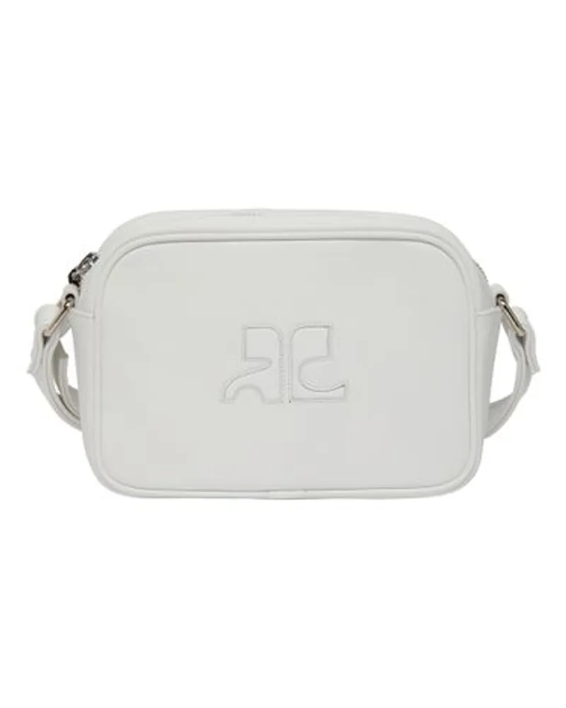Courrèges Kameratasche White