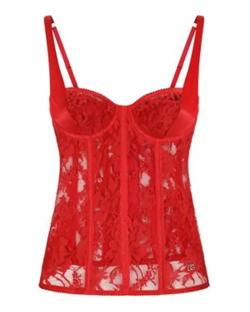 Dolce & Gabbana Dessous Korsett Red