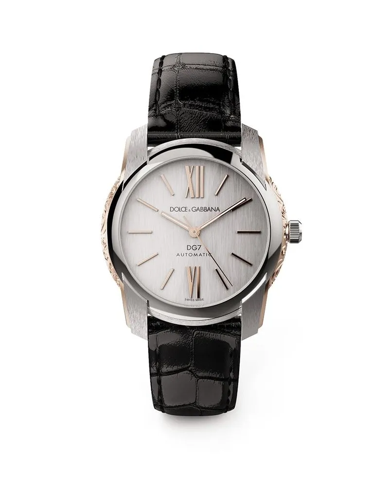 Dolce & Gabbana Dg7 Gold 40mm Grau