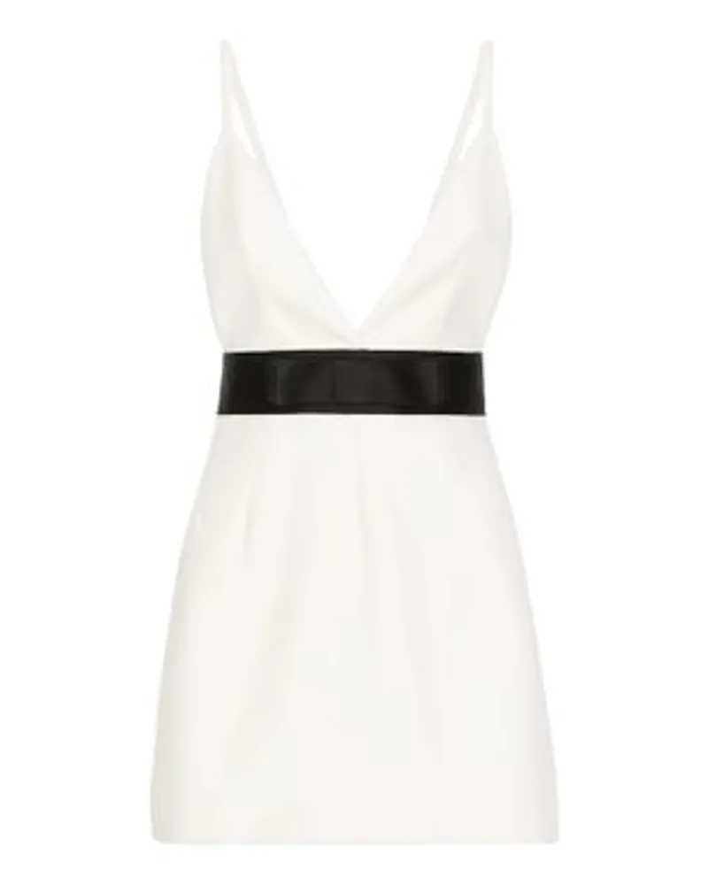 Dolce & Gabbana Kurzes Kleid White