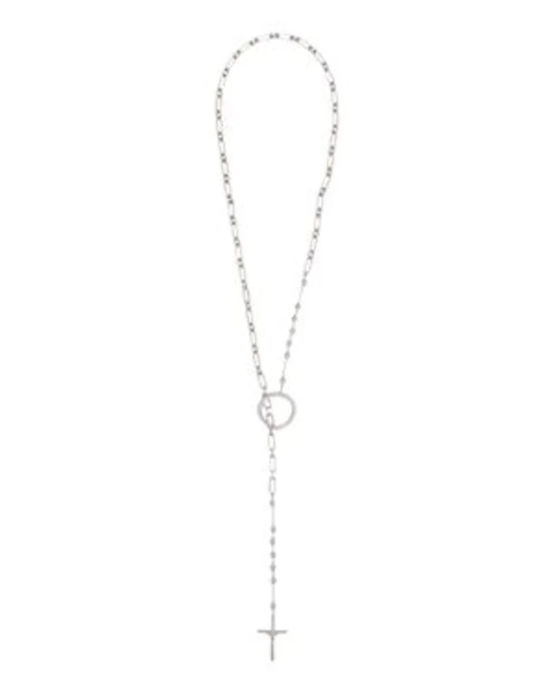 Dolce & Gabbana Rosenkranz Halskette Silver