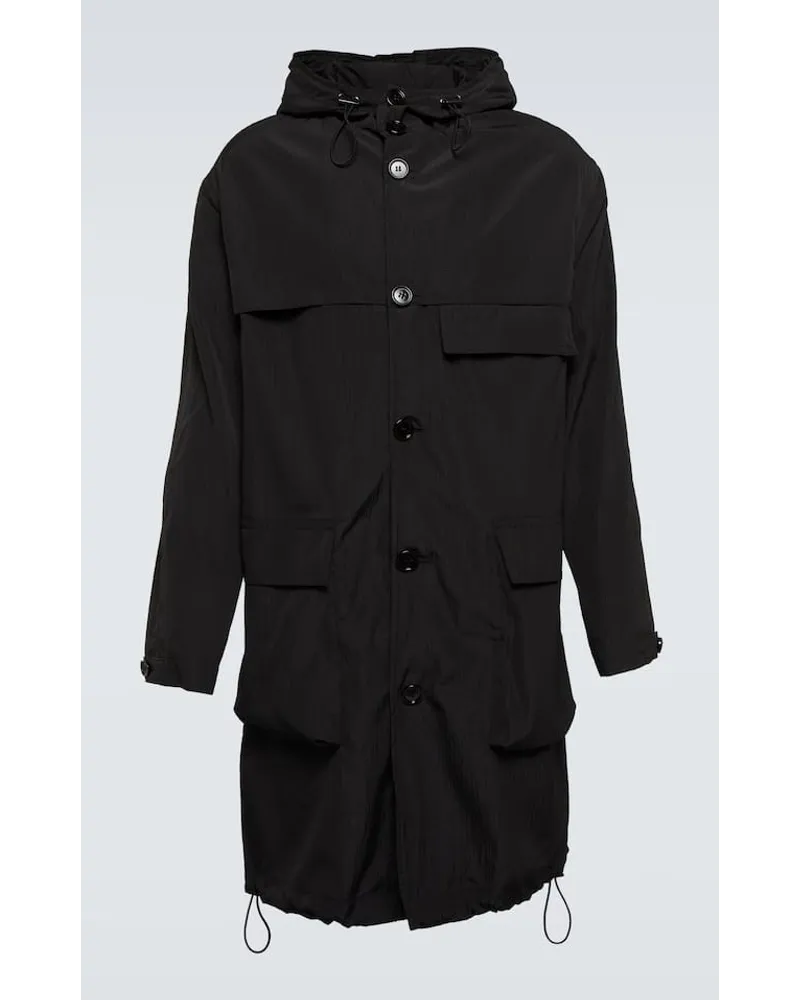 Dries van Noten Mantel Schwarz