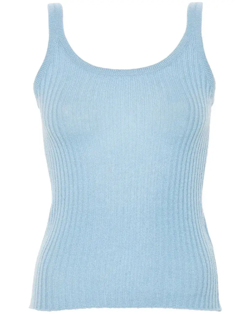 Ermanno Scervino Geripptes Tanktop Blau