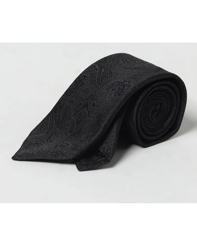 Etro Krawatte Schwarz