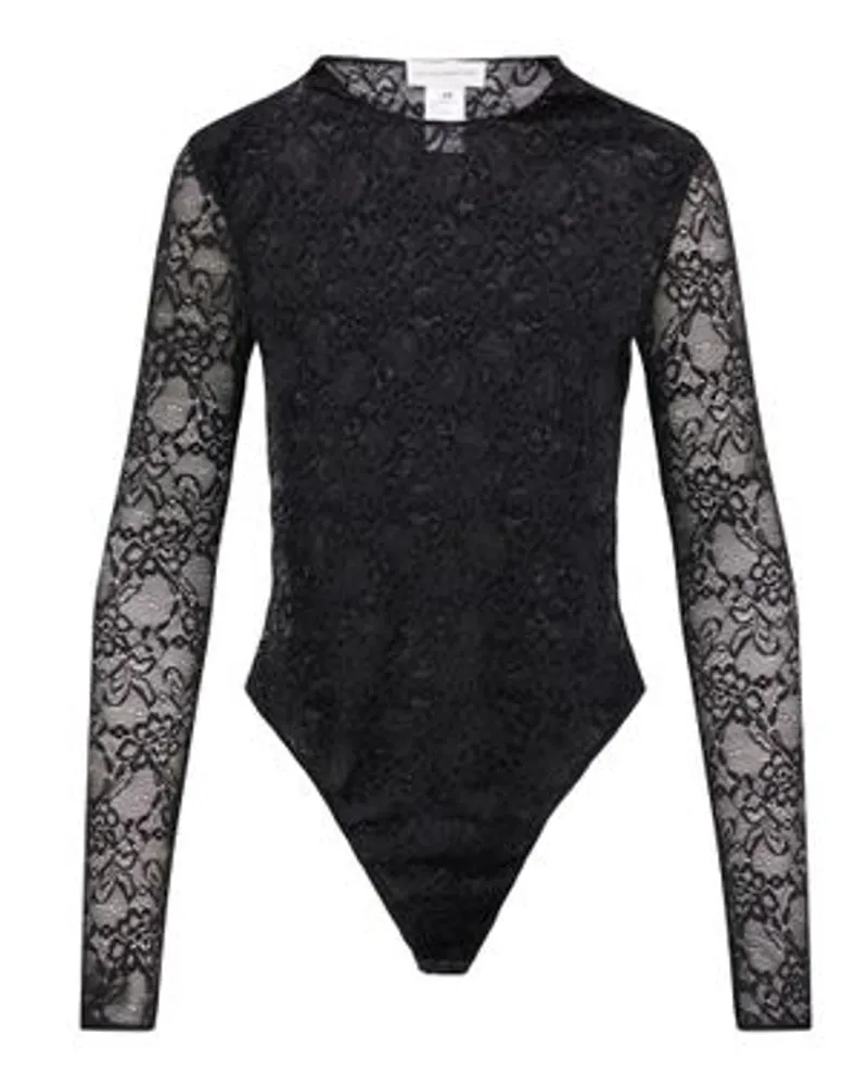 Faith Connexion Durchscheinender Body Black