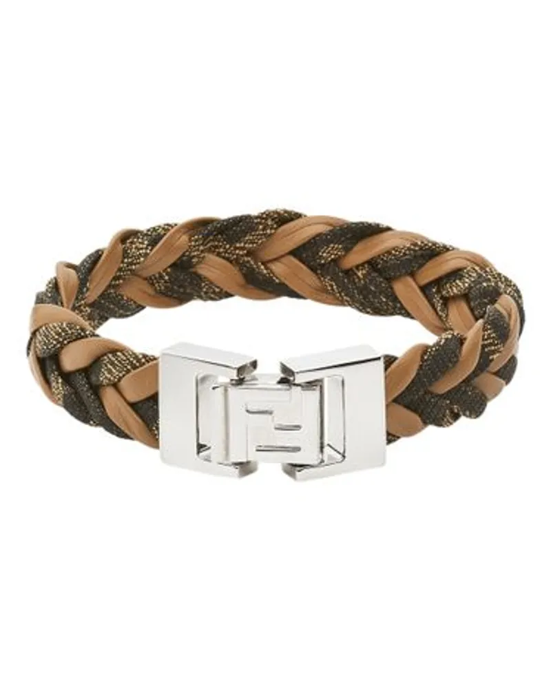 Fendi Armband Ff Beige