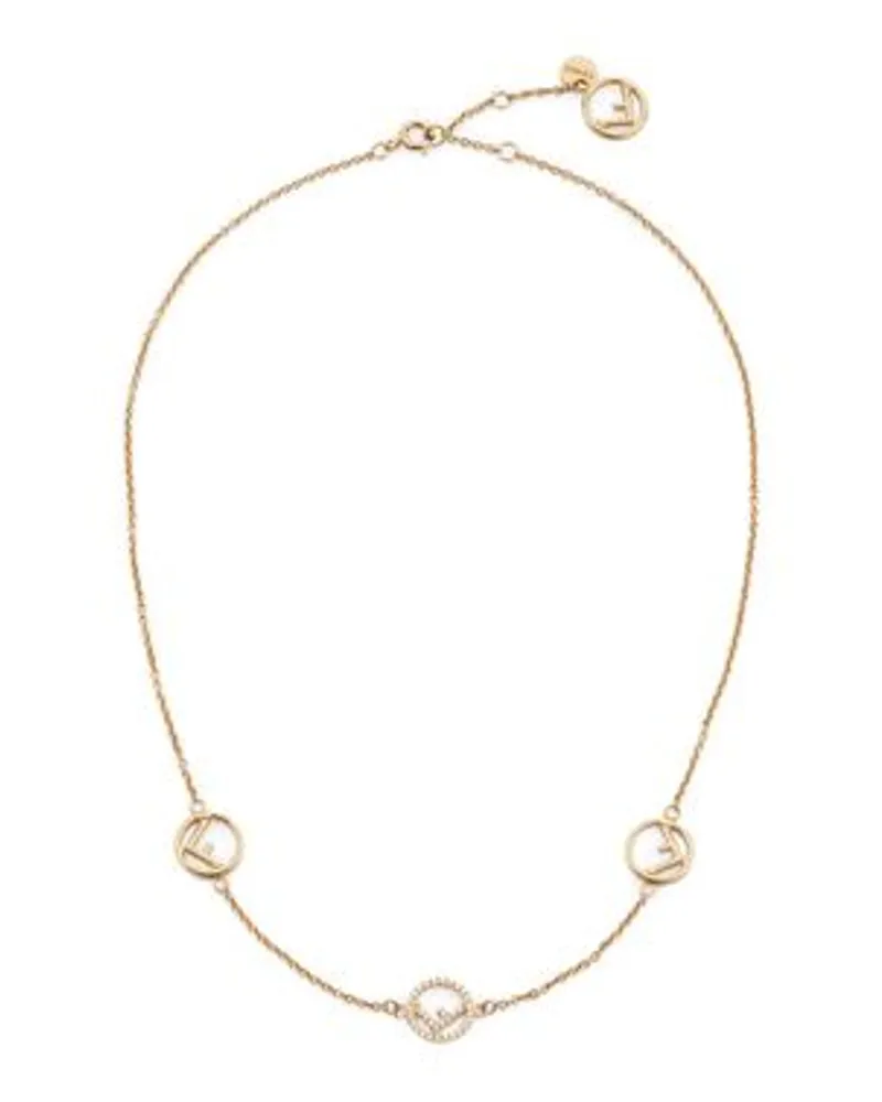 Fendi F Is Fendi Halskette Gold