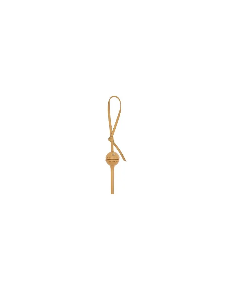 Fendi Lollipop Halter Charm Beige