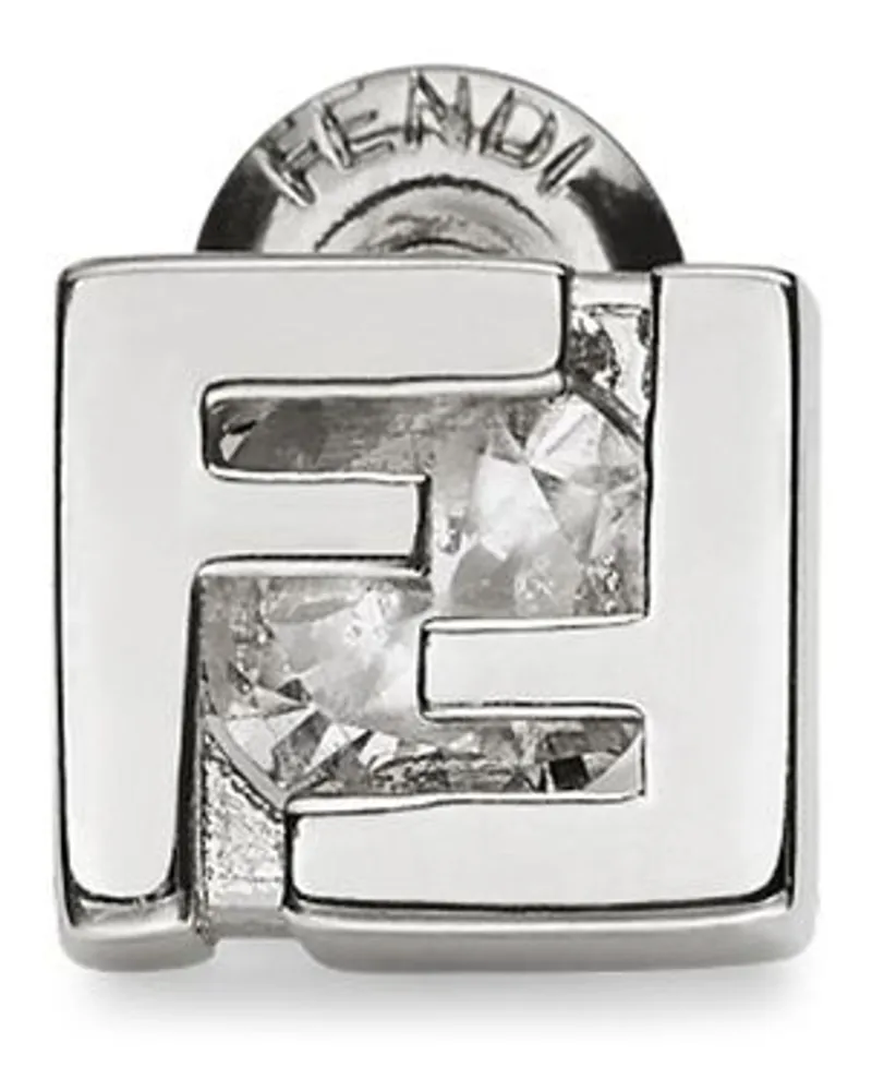 Fendi Ohrring Ff Silver