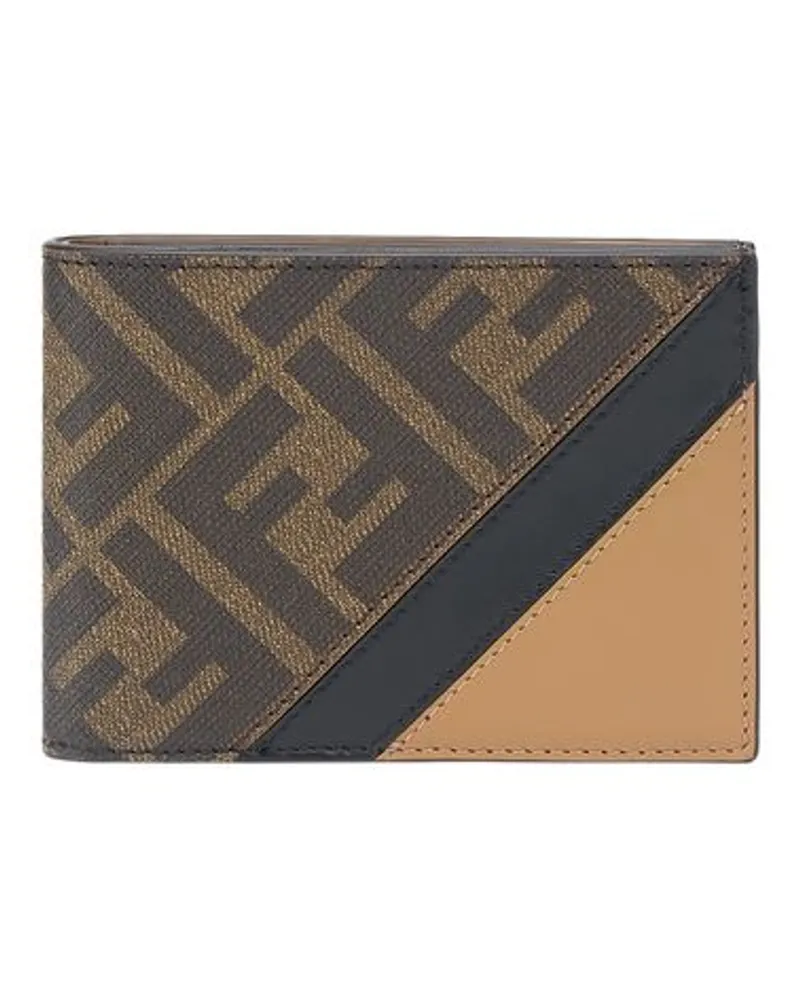 Fendi Portemonnaie In Us Dollar Form Brown