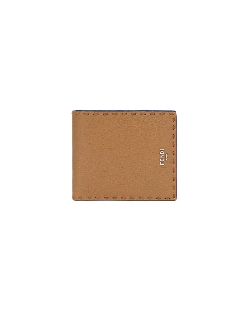 Fendi Portemonnaie Selleria Beige