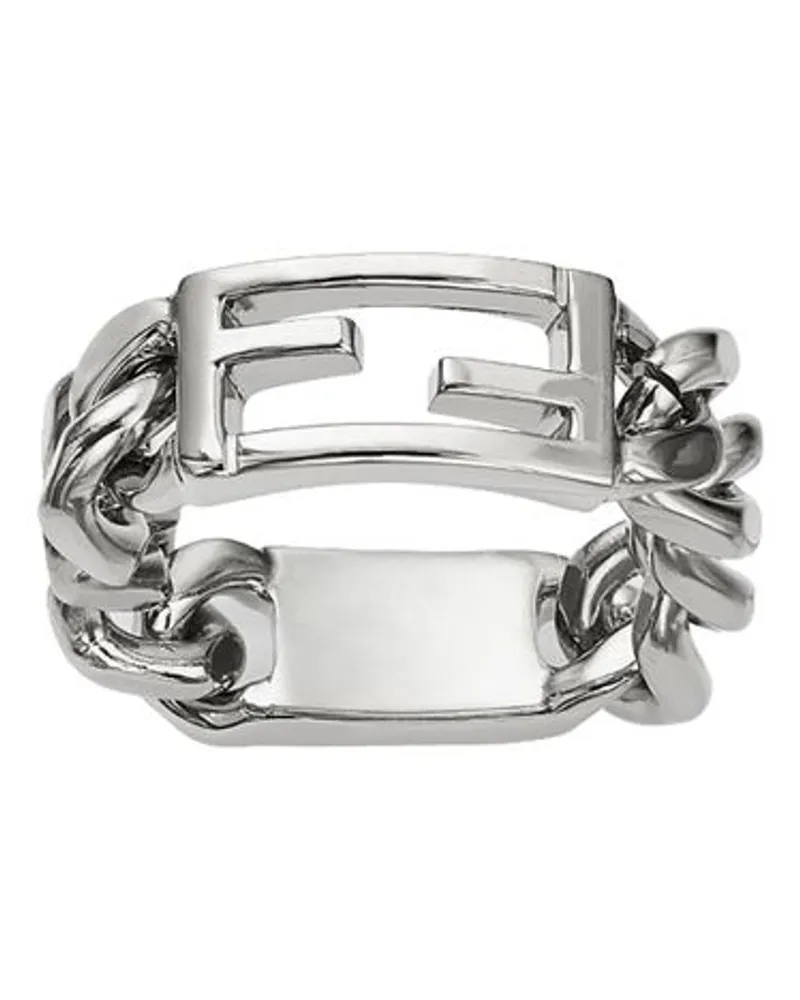 Fendi Ring Baguette Silver