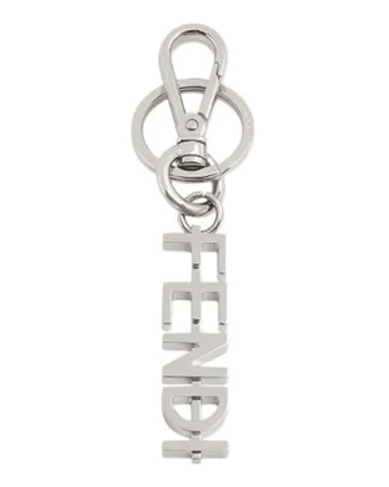 Fendi SchlüSselanhäNger Fendigraphy Silver