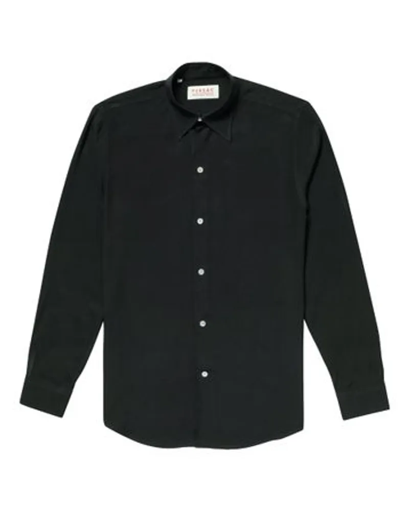 FURSAC Viskosehemd Black