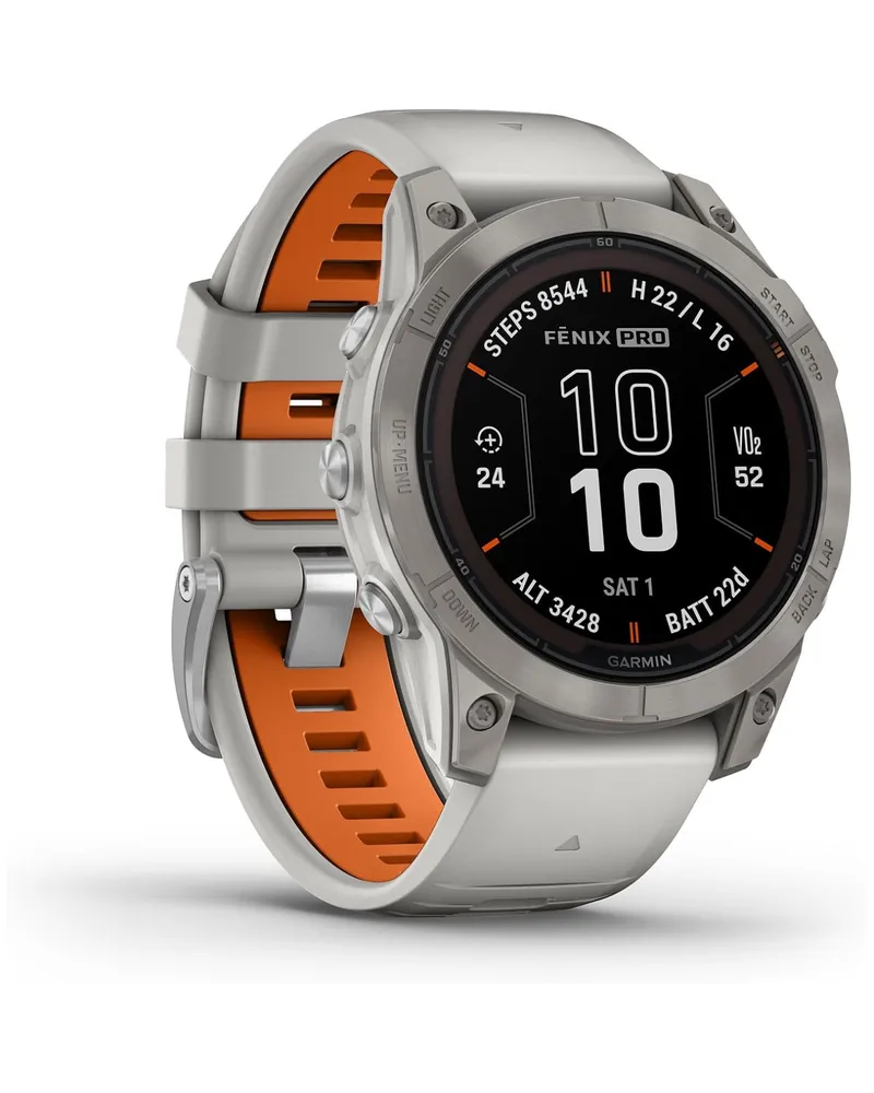 Garmin FēNix® 7 Pro Sapphire Solar Nebelgrau Ti