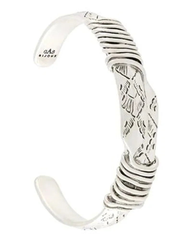 Gas Bijoux Herren Armband Arrow Silver