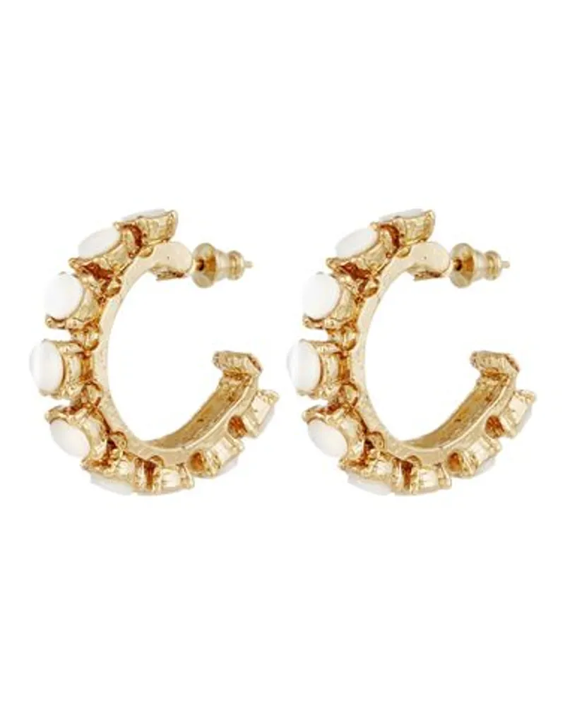 Gas Bijoux Parelie Ohrringe White