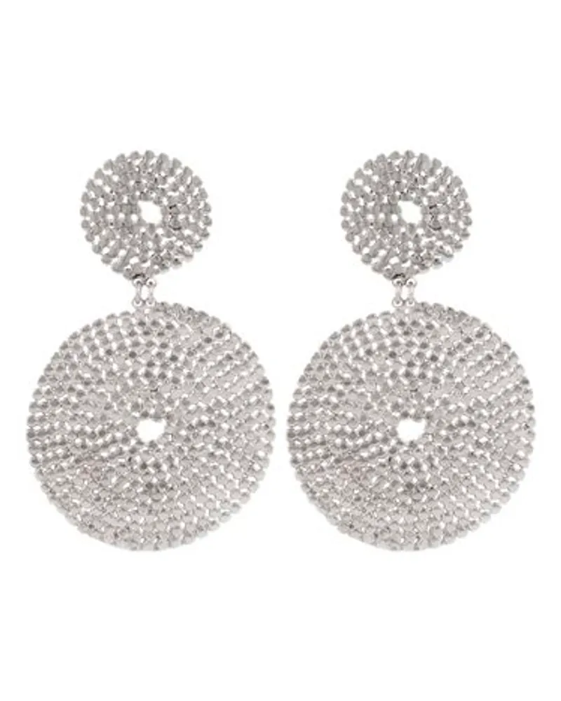 Gas Bijoux Silberohrringe Onde Lucky Silver