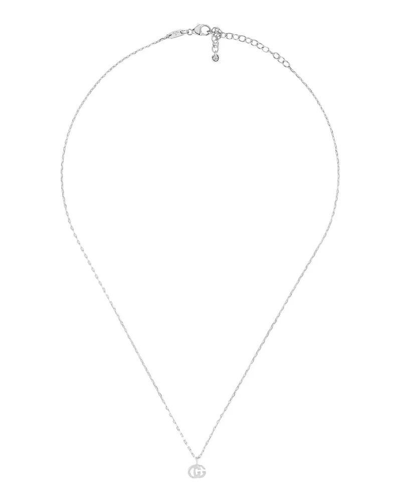 Gucci Gg Running' Halskette Silber