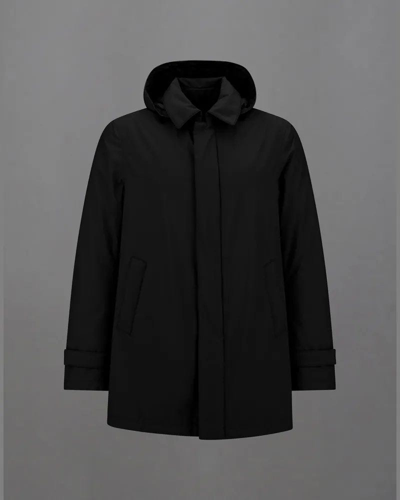 Herno Carcoat Laminar Aus 2 Layers Goretex Schwarz