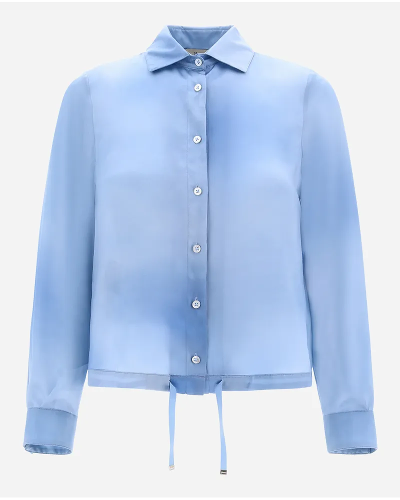 Herno Cloud Silk Hemd Hellblau