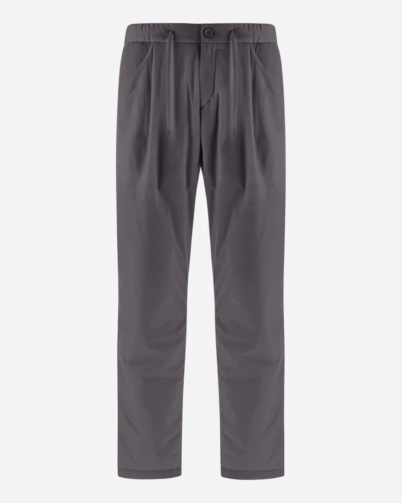 Herno Hose Aus Ecoage Grau