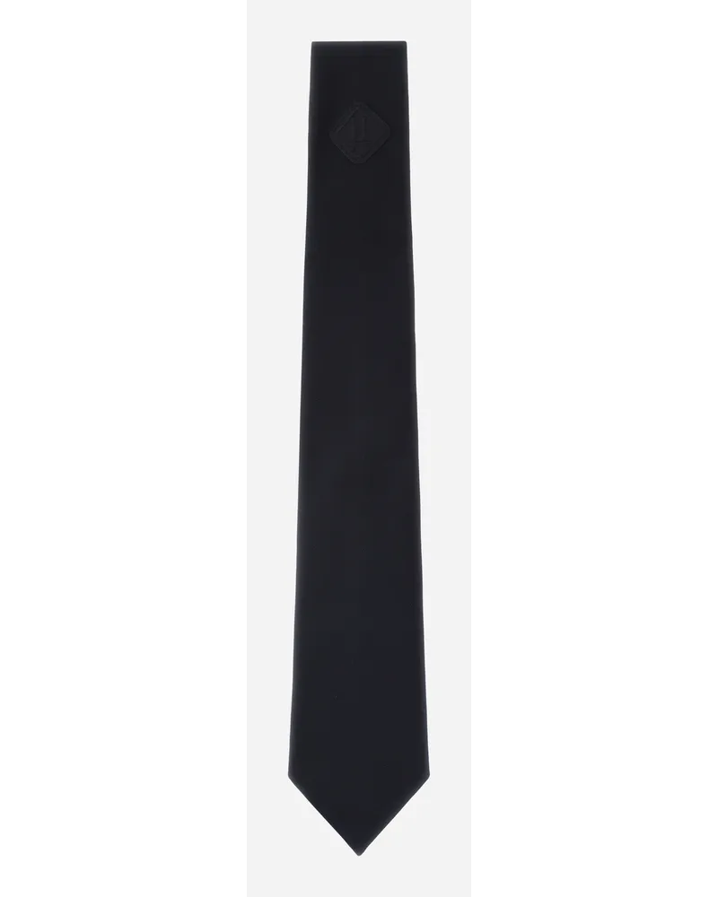 Herno Krawatte Aus Easy Suit Stretch Marineblau