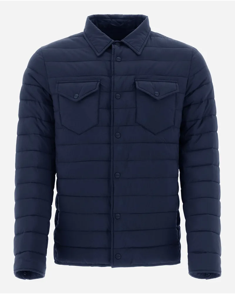 Herno La Camicia Mittelblau