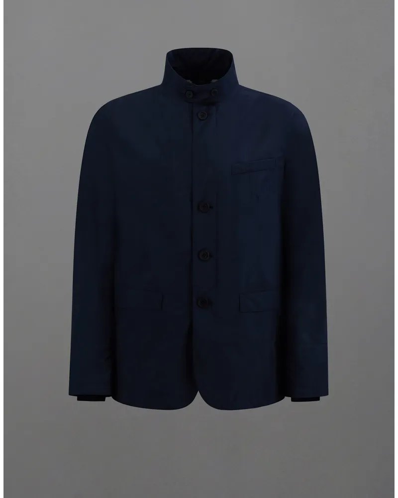 Herno Laminar Blazer Aus Gore Tex Paclite Blau
