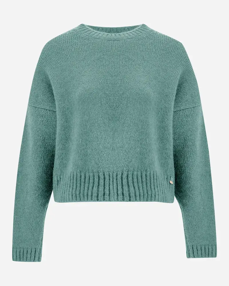 Herno Pullover Aus Plain Alpaca Wool GrüN