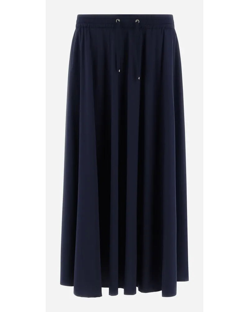 Herno Rock Aus Light Nylon Stretch Blau