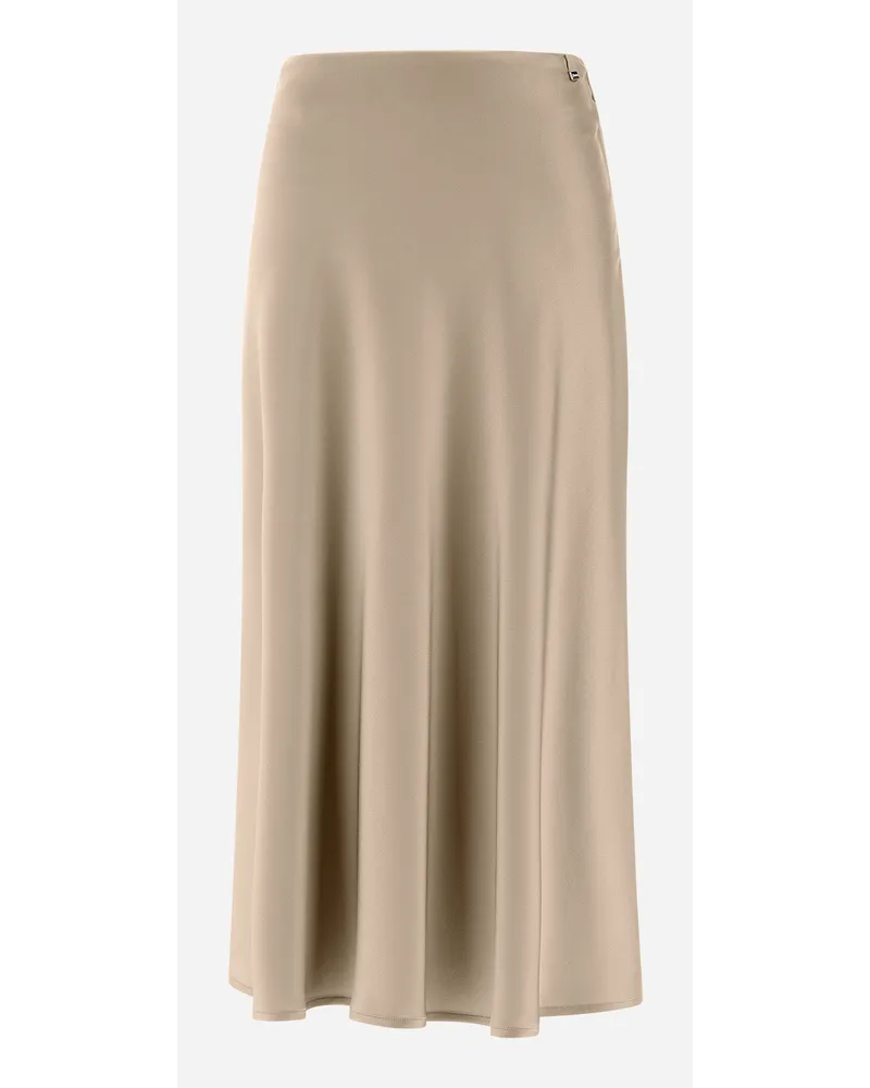 Herno Rock Resort Aus Satin Effect Chantilly