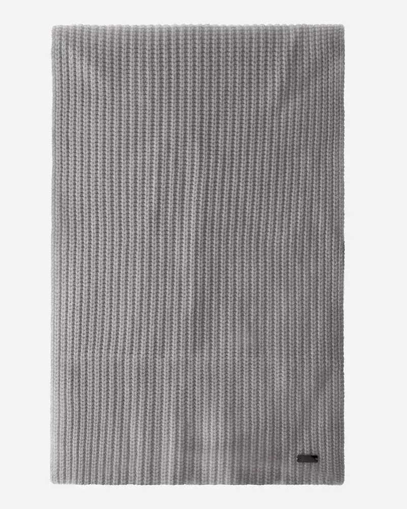 Herno Schal Aus Eternity Cashmere Grau