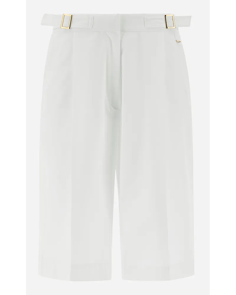 Herno Structures Nylon Shorts Weiß