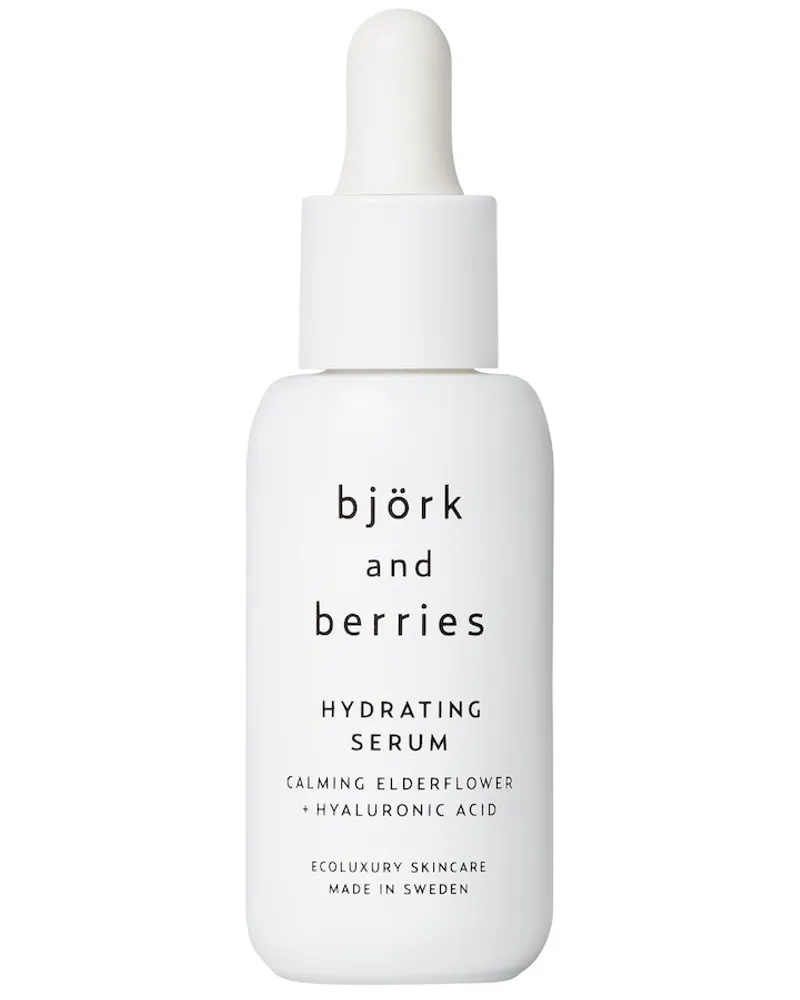 Björk & Berries Hydrating Serum Feuchtigkeitsserum 30 Ml