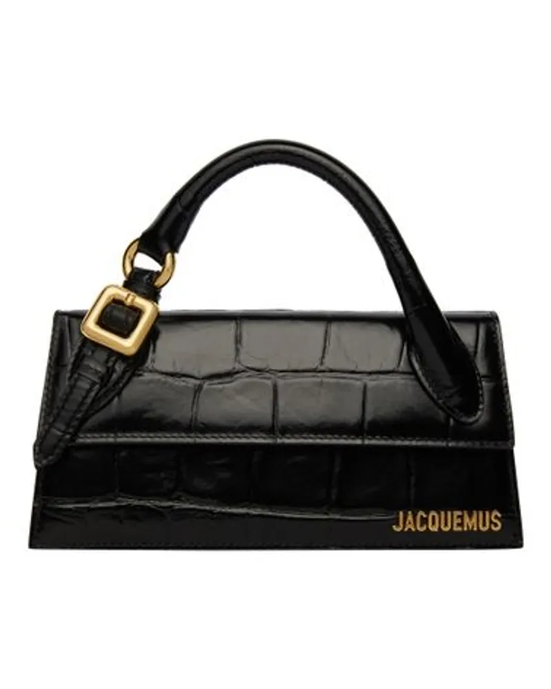 Jacquemus Tasche Chiquito Long Mit Schnalle Black