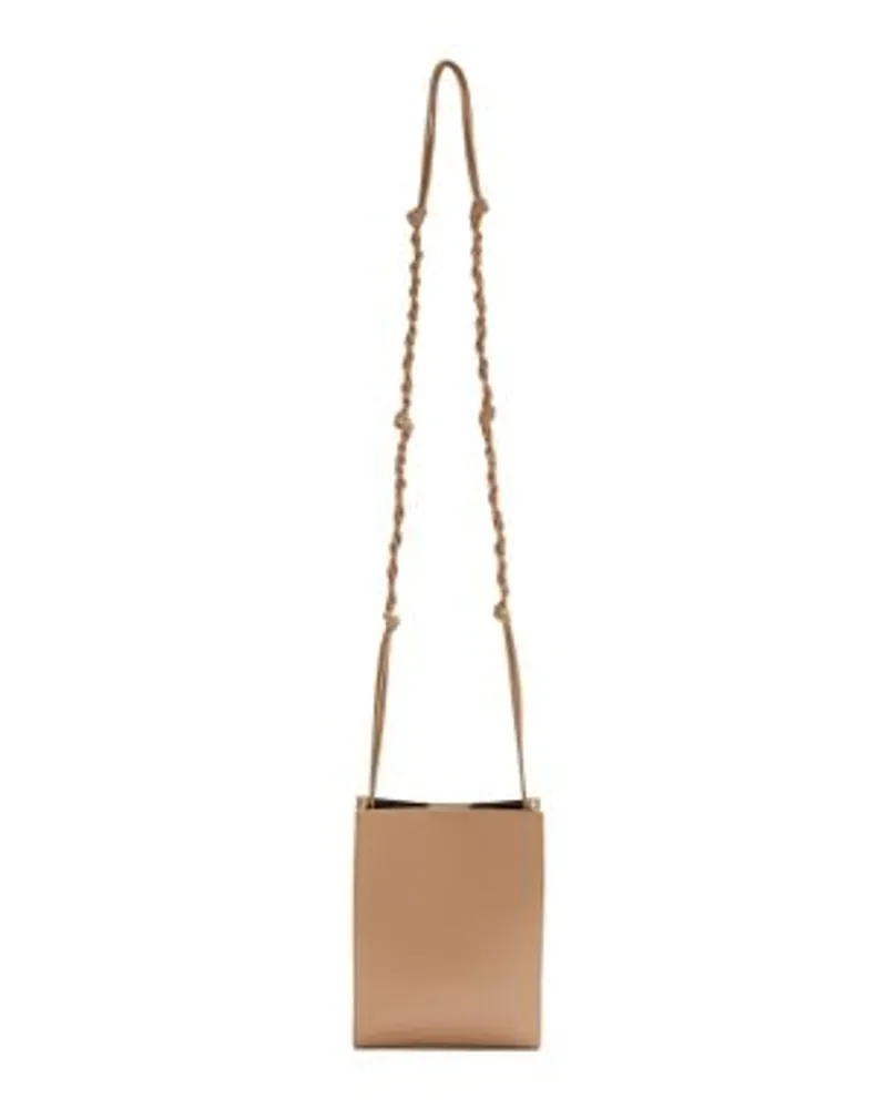 Jil Sander Kleine Schultertasche Tangle Brown