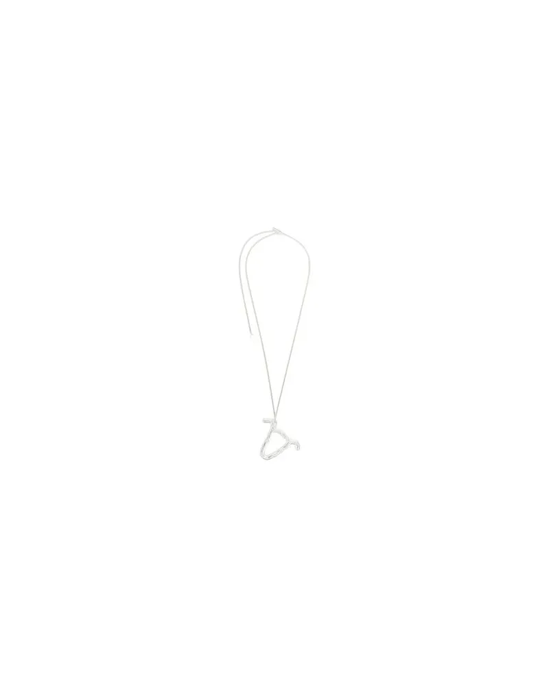Jil Sander Zodiac Halsketten Set Grey