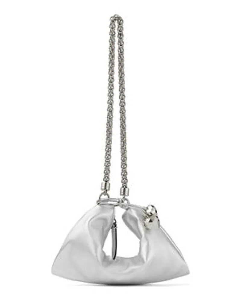 Jimmy Choo Mini Handtasche Callie Silver