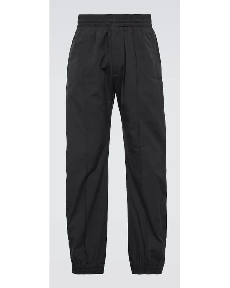 Bottega Veneta Jogginghose Aus Einem Baumwollgemisch Schwarz